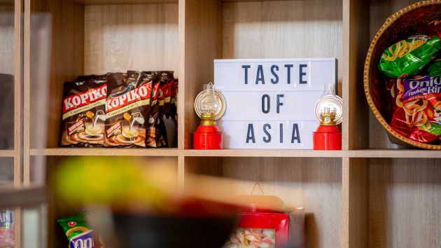 Taste of Asia instore sign