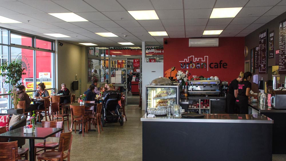 Inside Urban Cafe