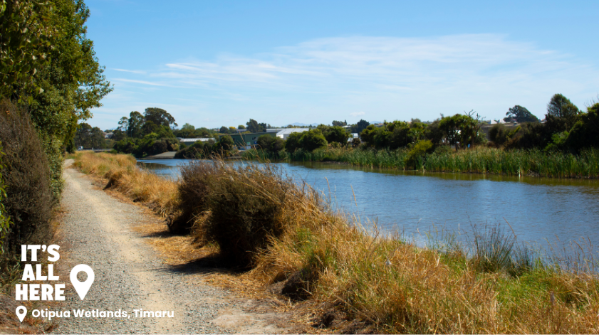 Otipua Wetlands biking