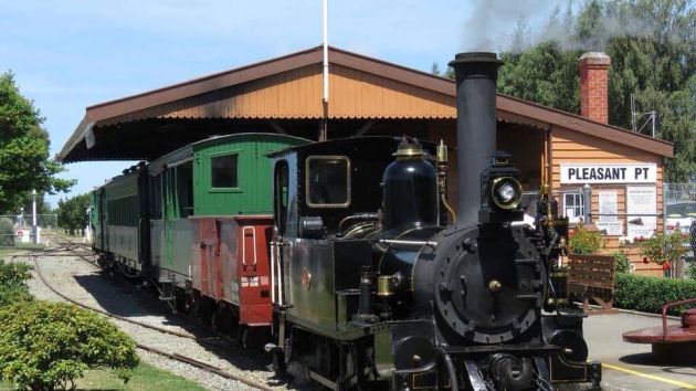 Train at Pleasant Point