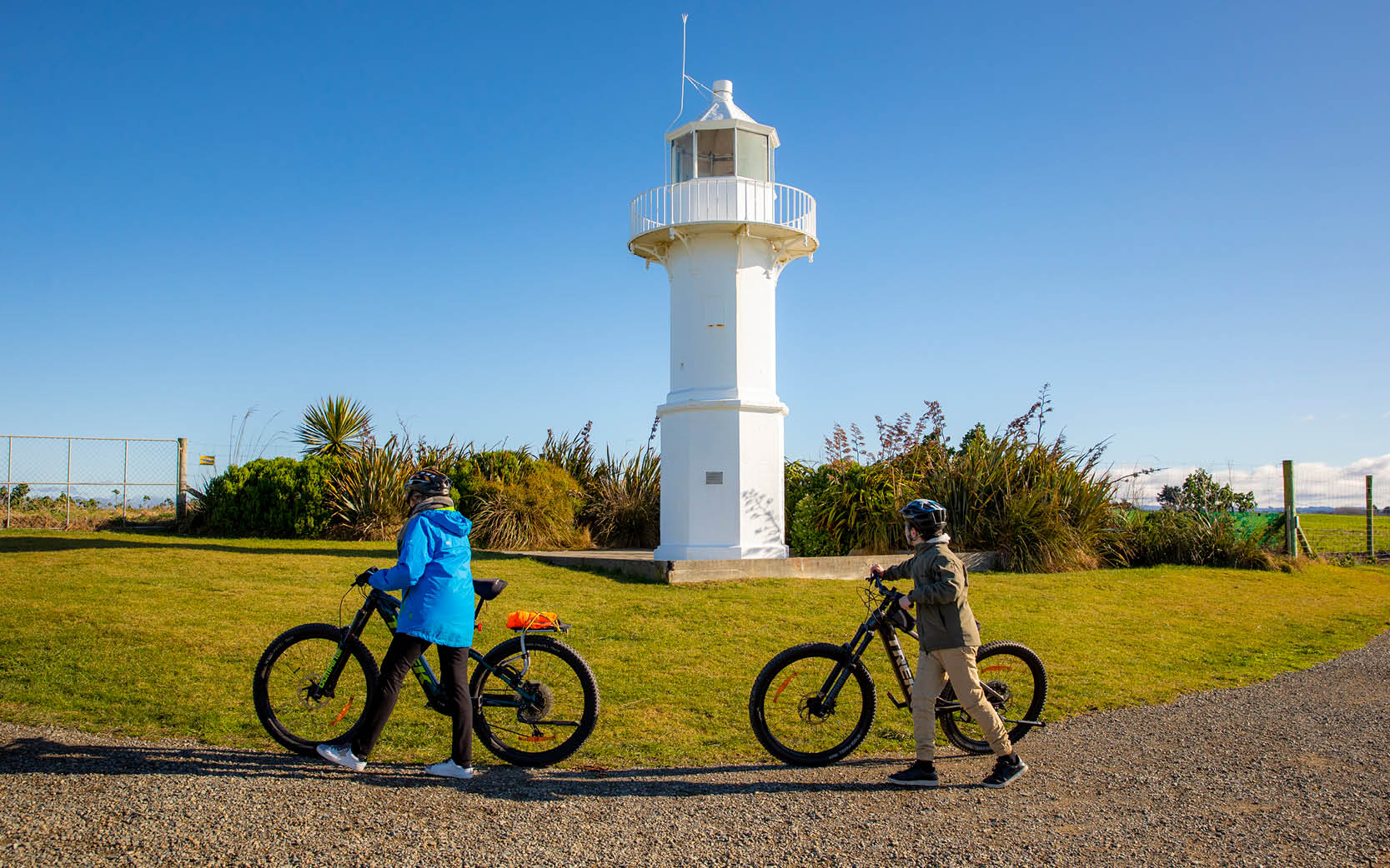 Biking at Jack's Point 