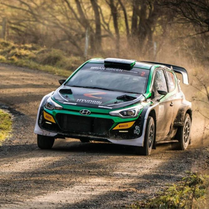 Hayden Paddon at South Canterbury Rally