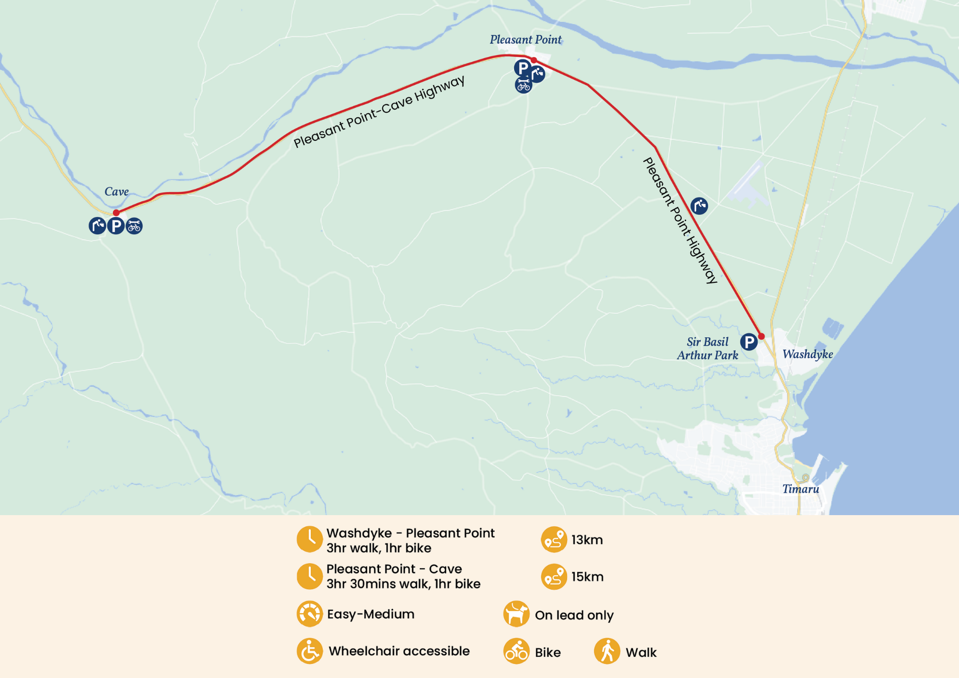 Central South Trail Map