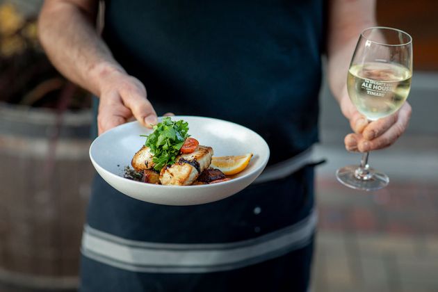 Speights Ale House meal